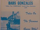 BABS GONZALES Tales On The Famous Guess Who? HIPSTER LP