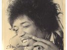 JIMI HENDRIX AUTHENTIC ORIGINAL SIGNED B/W PHOTOGRAPH