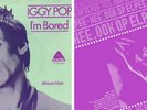 IGGY POP (STOOGES) I'M BORED -RARE DUTCH 79 PS 45 PUNK
