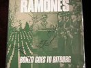 THE RAMONES Bonzo Goes to Bitburg SIGNED 12