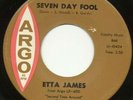 Etta JAMES seven day fool 7' northern Soul R&B mod HEAR