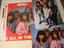 NENA - Its all in the Game  JAPAN PR0M0 PICTURE DISC LP