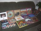THE GRATEFUL DEAD 12 LP LOTw. VIDEO, STICKERS+POSTCARDS