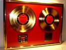 ABBA goldene XL Schallplatte Vinyl gold Record