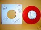 Maximo Park rare ltd edition red vinyl signed