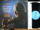 J S Bach Sonatas Partitas Solo Violin Oscar Shumsky Box