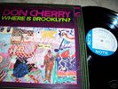 BLUE NOTE DON CHERRY SIGNED LP WHERE IS BROOKLYN RARE 