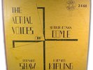 Actual Voices Arthur Conan Doyle Bernard Shaw Kipling