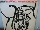 MILES DAVIS COOKIN' PRESTIGE MONO LP  NM GREAT COPY