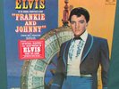 Elvis Presley Frankie & Johnny LP W/ Sticker Photo MINT
