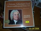 Bach 6 sonatas partitas solo violin Szeryng DGG Germany