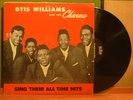 Otis Williams & His Charms doo wop group LP rare DeLuxe