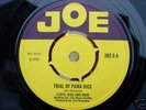 skinhead reggae trial of pama dice on UK joe EX+ / mint