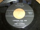 RARE SOUL BY ANN CAUDELL ON QUICK #45-4001 LONGING FOR
