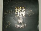SIGNED Simple Minds - Live Album Jim Kerr & Band