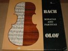 Bach sonatas & partitas Theo Olof violin  3LP box  RARE