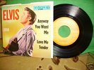 ELVIS – GERMAN 'YEAR COVER' 1956 LOVE ME TENDER ex/ex