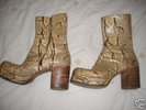 The Who John Entwistle Snakeskin boots