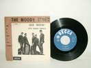 MOODY BLUES GO NOW RARO 45 DECCA ITALY 1965