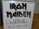 IRON MAIDEN LIVE AT DONINGTON 3 LP SIGNED BY BRUCE NR 