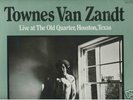 TOWNES VAN ZANDT Live At The Old Quarter NM Tomato 2 LP