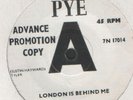 JUSTIN HAYWARD london is behind me PYE DEMO mod 1965