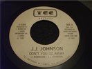 MODERN SOUL 7inch J.J.JOHNSON - DON'T YOU GO AWAY(hear)