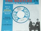 Beatles Vee Jay Spec. DJ No.10 Promo single & Sleeve