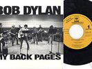 BOB DYLAN promo 45 PS SPAIN My back pages