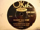 LOUIS ARMSTRONG OKeh 8680 Mahogany Hall Stomp