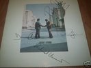 PINK FLOYD SIGNED AUTOGRAPHED VINYL WISH YOU WERE HERE