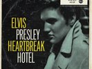 Elvis German EP Heartbreak Hotel EPA 821 genähte Hülle