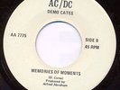 DEMO CATES Memories Of Moments RARE modern soul 45 HEAR