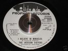 JACKSON SISTERS i believe in miracles PROPHESY funk 45