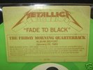 Metallica – Fade To Black 12” Promo EP Green Vinyl 1984