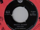 3 early ELVIS 45 records, german pressings blue moon,
