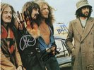 LED ZEPPELIN FULLY HAND SIGNED PHOTO COA