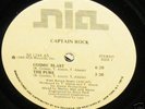 CAPTAIN ROCK  Cosmic Blast / The Pure 1984 promo on NIA