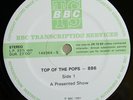 BBC TRANSCRIPTION TOP OF THE POPS LP ELO POLICE SQUEEZE