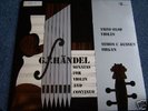 HÄNDEL VIOLIN SONATAS THEO OLOF 2LP SET