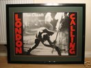 THE CLASH. LONDON CALLING signed / autographed poster.
