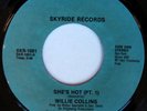 WILLIE COLLINS 45 SHE'S HOT, RARE MODERN SOUL BOOGIE