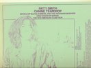 VERY RARE Patti Smith CANINE TEARDROP, USA tour 1976