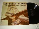 CHET BAKER in europe LP 1956 PACIFIC JAZZ PJ-1218 rare