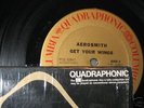 QUADRAPHONIC  AEROSMITH Get Your Wings 1975 CBS  MINT