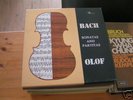 3 lp box stereo  bach sonatas and partitas / olof