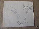 JIMI HENDRIX EXPERIENCE AUTOGRAPHS: JIMI, MITCH & NOEL