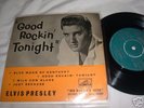 ELVIS PRESLEY UK HMVEP 45 GOOD ROCKIN TONIGHT 1957 EX