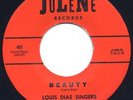 LISTEN-Rare Doo Wop/Soul 45- Louis Dias Singers- Beauty