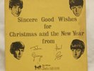 Beatles Official  Fan Club 1963 Christmas Flexi Record